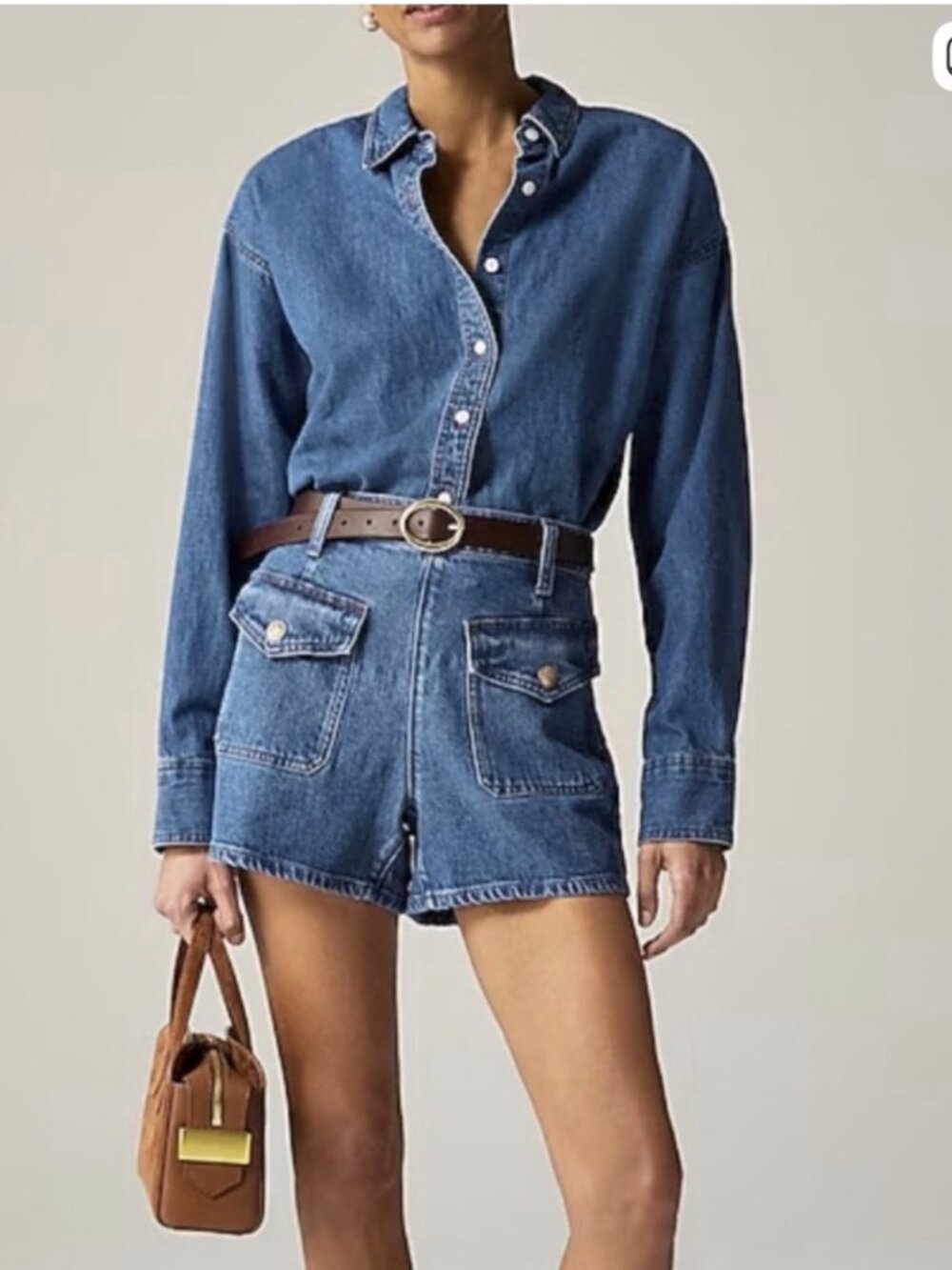 J. Crew Denim short with sailor pockets